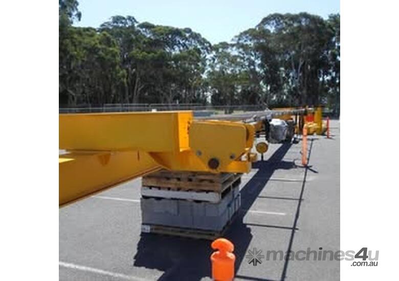 caption CRANETEC 35 TONNE HEAVY DUTY GANTRY CRANE – HEAD & BEAM ONLY, REQUIRES RAILS