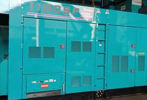 1000 KVA Denyo (JAPAN) Mitsubishi Silenced Prime Powered High Quality Generator Set $295,000