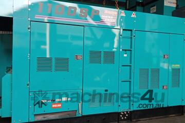 1000 KVA Denyo (JAPAN) Mitsubishi Silenced Prime Powered High Quality Generator Set $295,000
