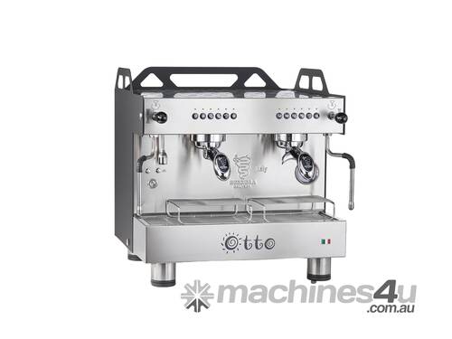 Bezzera Otto Black Compact 2 Group Espresso Machine Bzottocde2Ib1
