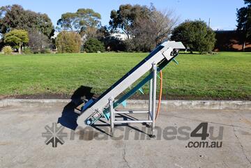 Stainless Steel Elevator Incline Conveyor - 1.3m High