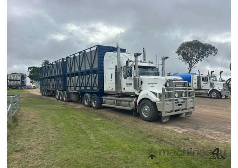 2007 Cannon B-Double Stock crates.
