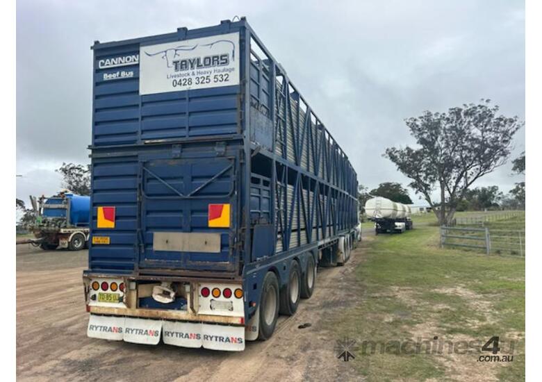 2007 Cannon B-Double Stock crates.