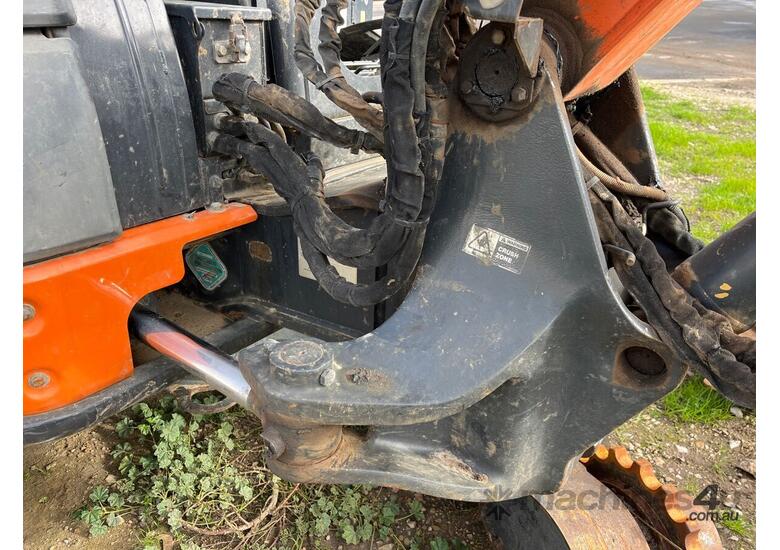 caption Hitachi ZX48U-5A Excavator (Rubber Tracked)