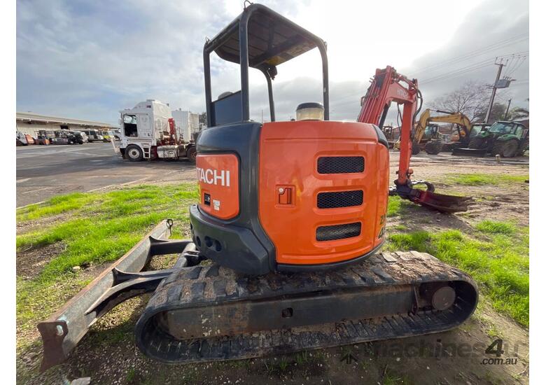 caption Hitachi ZX48U-5A Excavator (Rubber Tracked)