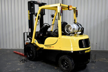 Hyster H3.0TX 3 Tonne LPG Forklift 2 Stage Mast 1970 Low Hours!