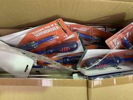 1 X Large Box of Screw Drivers & General Goods - picture0' - Click to enlarge