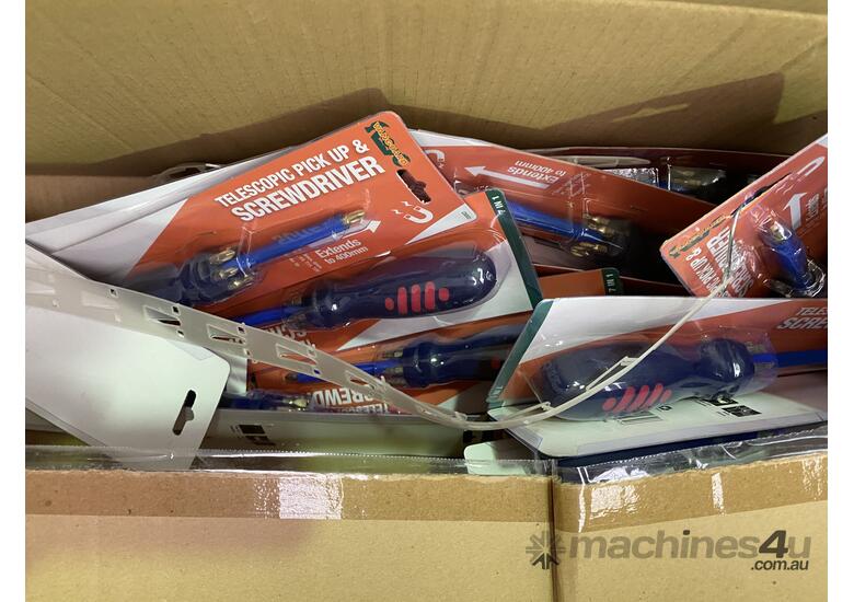 caption 1 X Large Box of Screw Drivers & General Goods