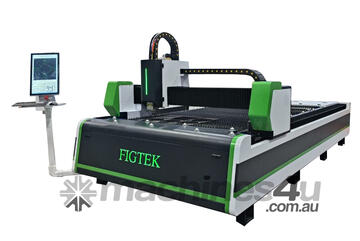 Industrial 6000W CNC Fiber Metal Cutter Raytools, Hanli Chiller, CYPCUT System