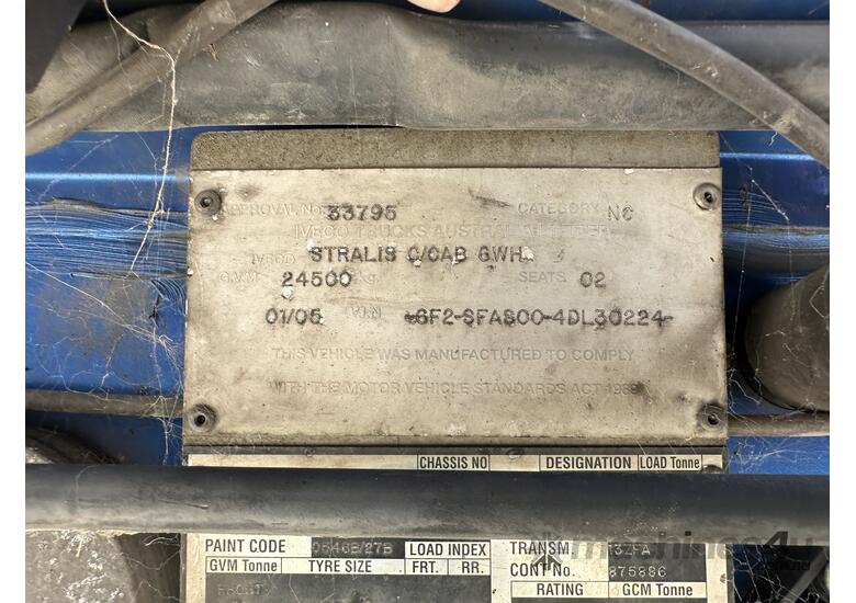 2005 Iveco Stralis 550 6x4 Prime Mover ** Tow Only**