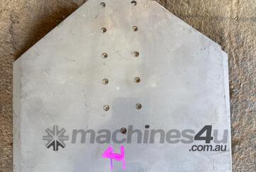 Horwood Bagshaw Clover Harvester - Qty Un  Stainless Steel Main Fan Blades