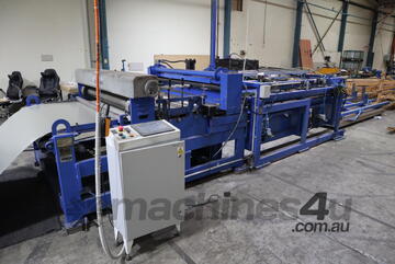 Metal Coil Sheet Slitting Cutting Slear Line - Iowa Precision ESLR6016