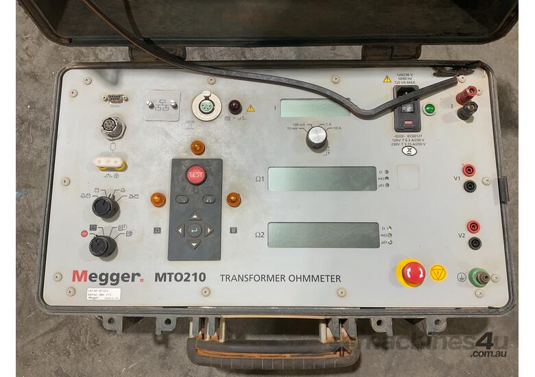 *UNRESERVED* Megger MTO210 Transformer Ohmmeter, 