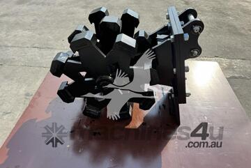 Compactor Wheel BEDROCK COMPACTION GROUP 1 TON MINI EXCAVATOR, 16IN WIDTH ECMWG1T-16