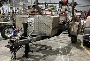 4T Redmon Gary Single Axle Cable Drum Trailer