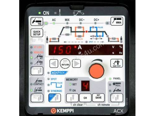 KEMPPI Mastertig MLS AC/DC ACX Control Panel
