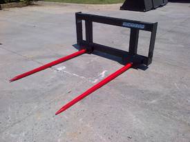 Heavy Duty Double Hay Spear Euro Mount - picture0' - Click to enlarge