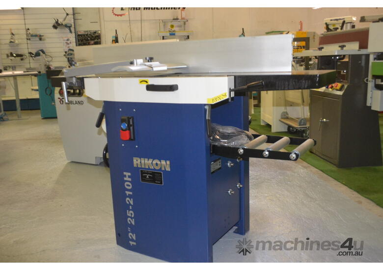 caption Rikon Spiralhead Cutter Block Planer Thicknesser Combination Machine
