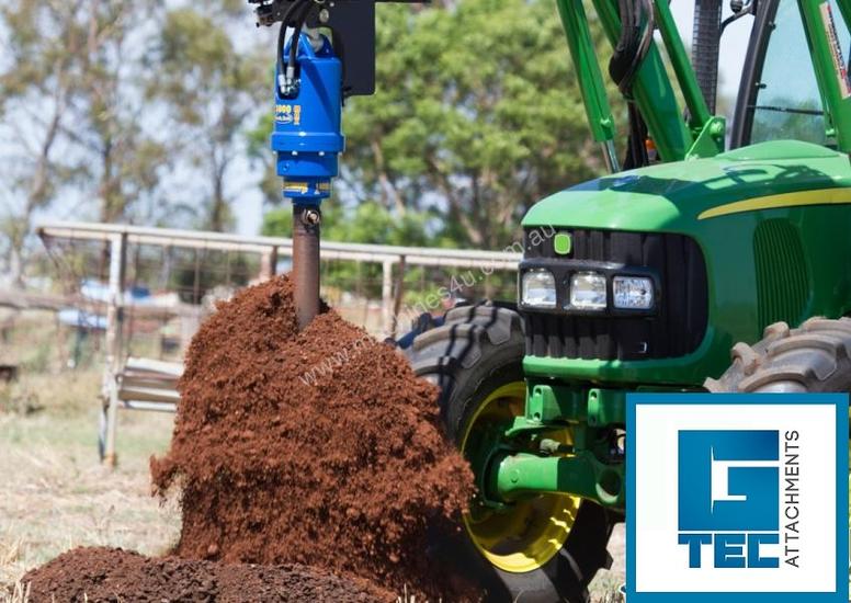 New Auger Torque Post Hole Digger Euro Hitch 300mm Auger Package