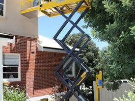 Monitor Leguan 80-SX 4WD Spider Scissor Lift  - picture0' - Click to enlarge
