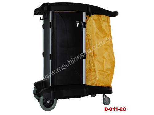 Durable & Easily Installed Cleaning Linen Trolley