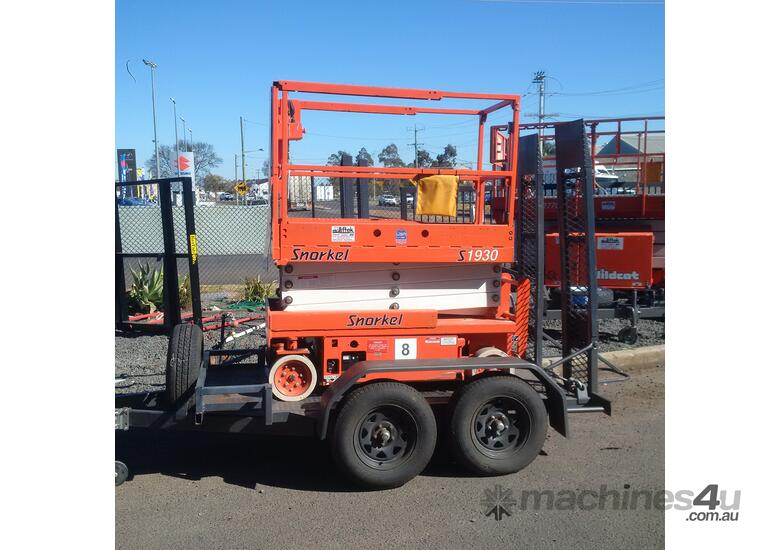 Used snorkel S1930 Rough Terrain Scissor Lift in GRIFFITH, NSW