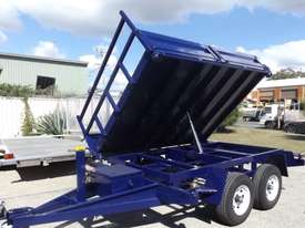 NEW 10×7 HYDRAULIC 3 WAY TABLE TOP TIPPER TRAILER - picture0' - Click to enlarge