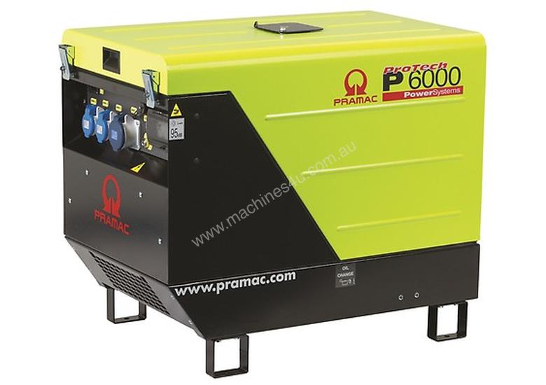 caption PRAMAC 5.9kVA Max DIESEL Generator- P6000
