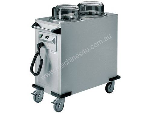 Rieber RRV-H2-190-320 - 55kgs Mobile Tubular Dispenser (Round) - Static Heating