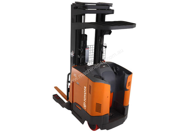 caption Toyota 7000 Series Reach Forklift