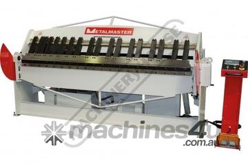 Hydraulic NC Panbrake - NC-89 Control PB-825A 2500 x 2.5mm Mild Steel Bending Capacity