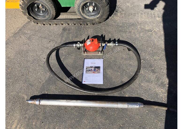 Used 2017 pneuvibe EARTH Mole HAMMER Pneumatic Underground Borer