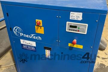 Pneutech 22kw +Dryer +Tank. Boge 3in1 22kw. CompAir 18.5kw. Focus 2in1 15kw. IR 11kw. Atlas GA22VSD