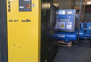 Kaeser 22kw/Dryer. Adicomp 11kw. CompAir 18kw. Focus 7.5kw VSpd/15kw 3in1. Atlas GA22VSD. RK30E VSpd