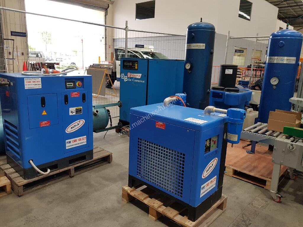 Used ACP &S ACP S 7 5Kw SCREW COMPRESSOR 7 5Kw SILENT COMPRESSOR Screw