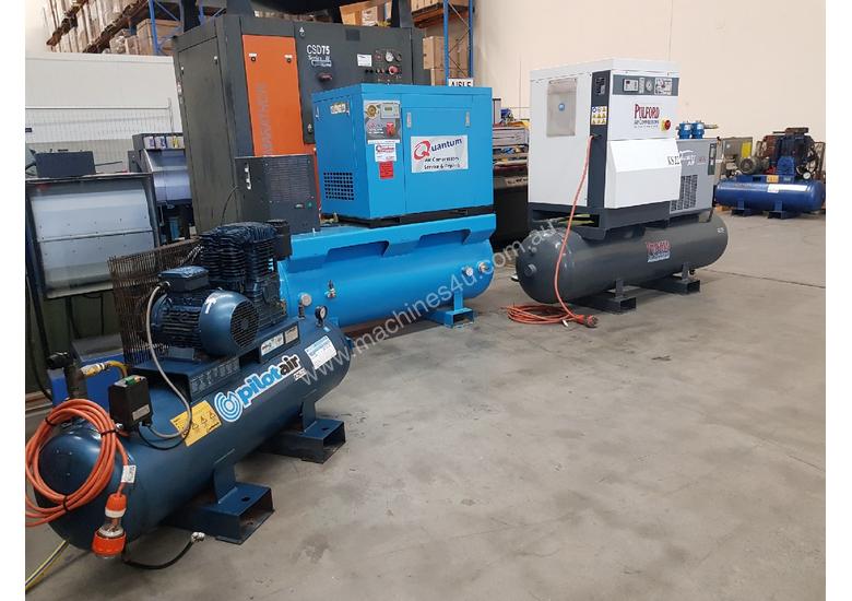 Used Quantum QUANTUM 3IN1 SCREW COMPRESSOR KAESER 7 5Kw PULFORD