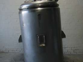 Pressure cooker, Jacketed Sealed Stainless Steel Tank Food Grade with Mixer - 1400L - picture0' - Click to enlarge