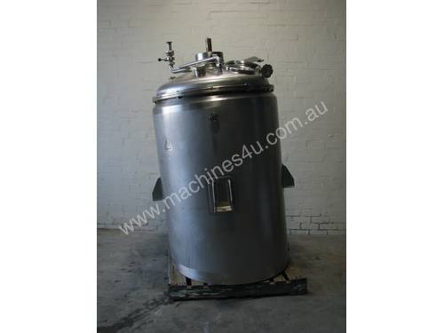 Pressure cooker, Jacketed Sealed Stainless Steel Tank Food Grade with Mixer - 1400L