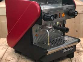 RANCILIO S24 1 GROUP RED ESPRESSO COFFEE MACHINE  - picture0' - Click to enlarge