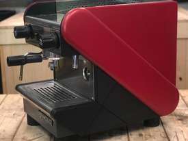 RANCILIO S24 1 GROUP RED ESPRESSO COFFEE MACHINE  - picture2' - Click to enlarge