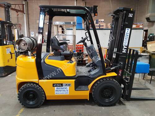 New Hyundai 25L-7A Container Mast Forklift in Stock ready for delivery
