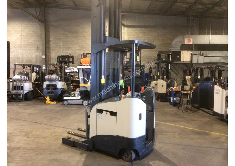 caption Electric Forklift Reach RR Series 2012