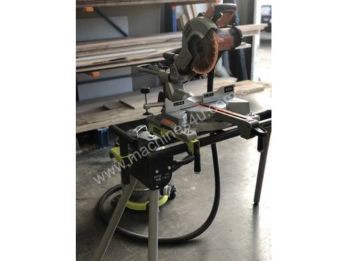 Mitre Saw (AEG) + dust extractor + vacuum