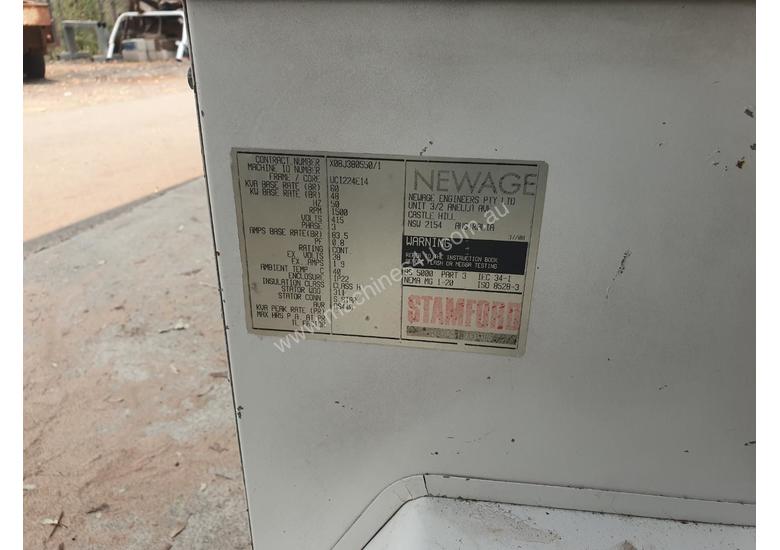caption Marine Diesel Generator