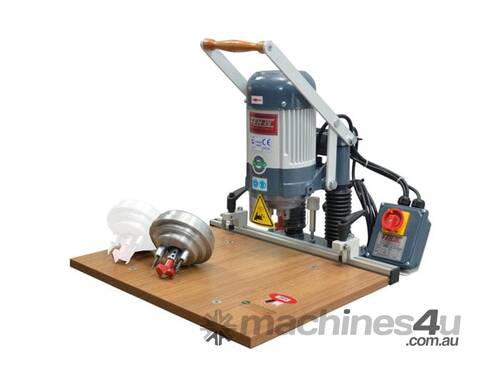caption Manual Benchtop Hinge Slot Boring / Drilling Machine FN 900Plus by Fen-Is