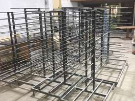 Paint drying racks x 13 - picture0' - Click to enlarge