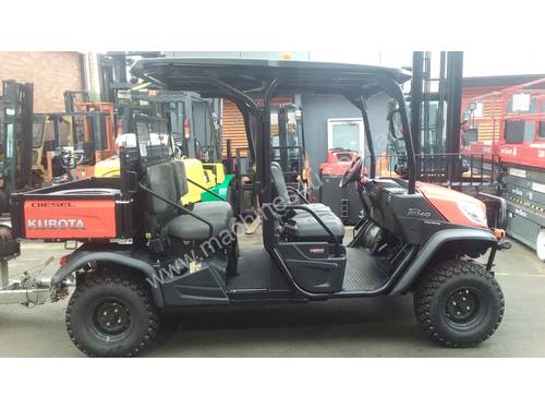 Kubota 4 Seater Utility Vehicle Cart FOR SALE All Terrain Diesel Only Used once Runs like New 2019 