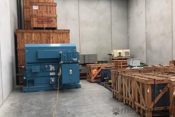 4500 kw 6000 hp 4 pole 1480 rpm 6600 volt 560 frame Toshiba TMEiC TIKE-RCCNW AC Electric Motor 4500 kw 6000 hp 4 pole 1480 rpm 6600 volt 560 frame Toshiba TMEiC TIKE-RCCNW AC Electric Motor