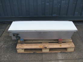 Stainless Steel Motorised Belt Conveyor - 1.4m long - picture0' - Click to enlarge