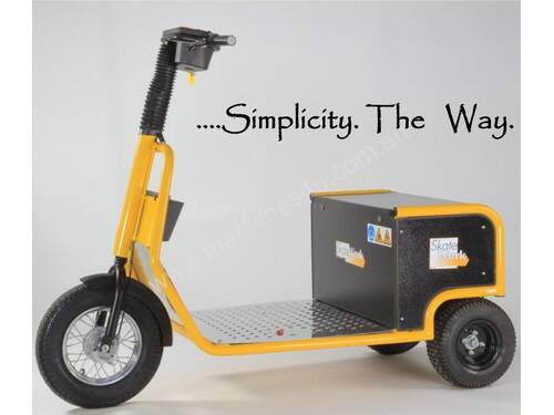 Battery Electric Stand-On Utility Vehicle, 3 Wheel, 800W / 24V